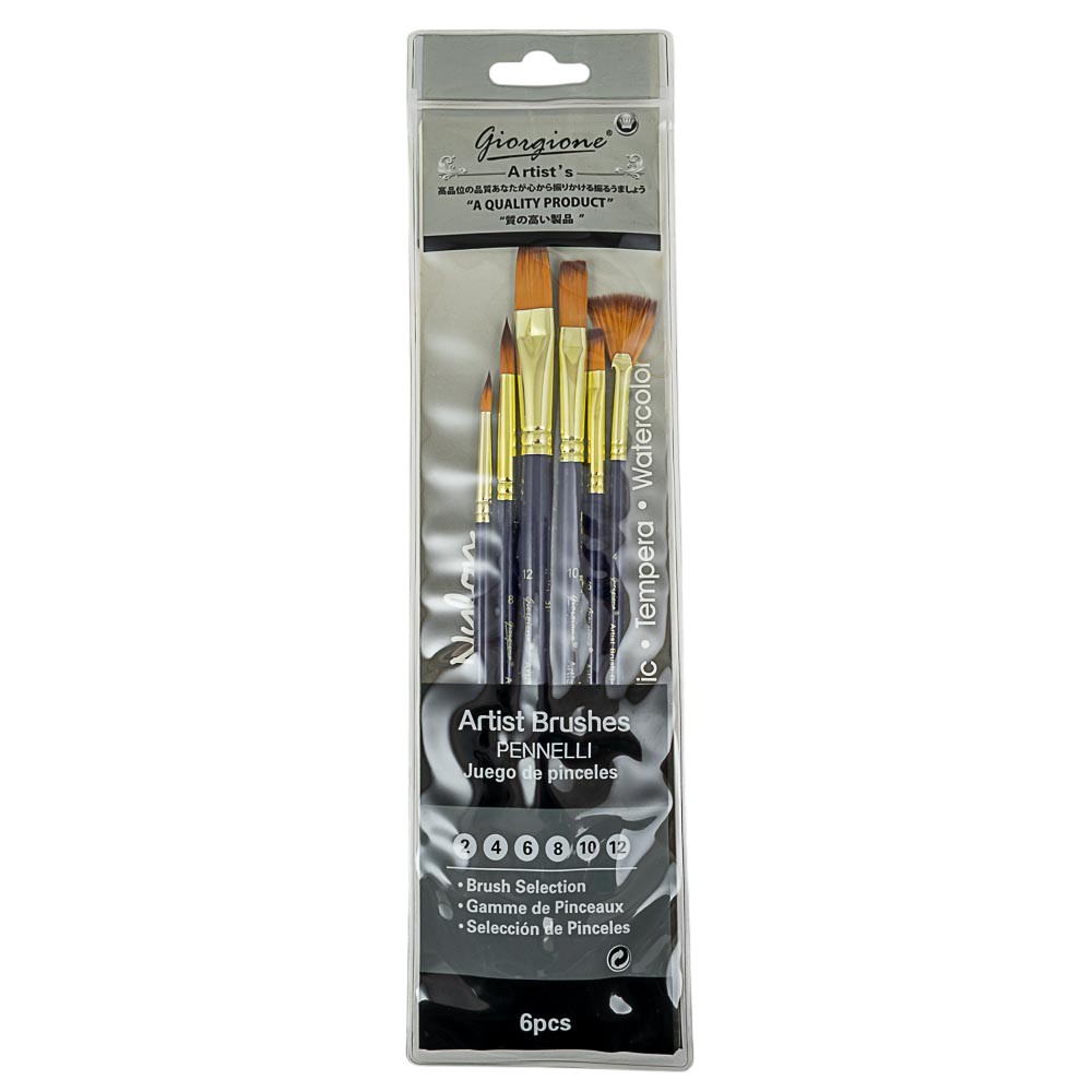 Set de pincel 6 piezas GIORGIONE