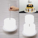 Soporte para base de torta 8 piezas