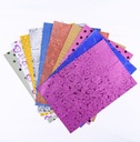 Papel estampado con brillo A4