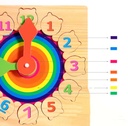 Rompe cabeza reloj de madera