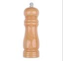 Moledor de pimienta de madera 6"
