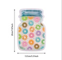 BOLSITA P/ALIMENTO 10PC 20*14CM MEDIANO