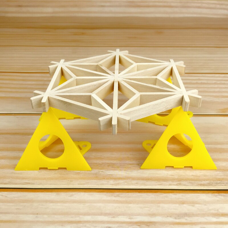 Soporte cono amarillo 1 unidad