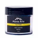 Glitter MONTEARTE azul zafiro 20G