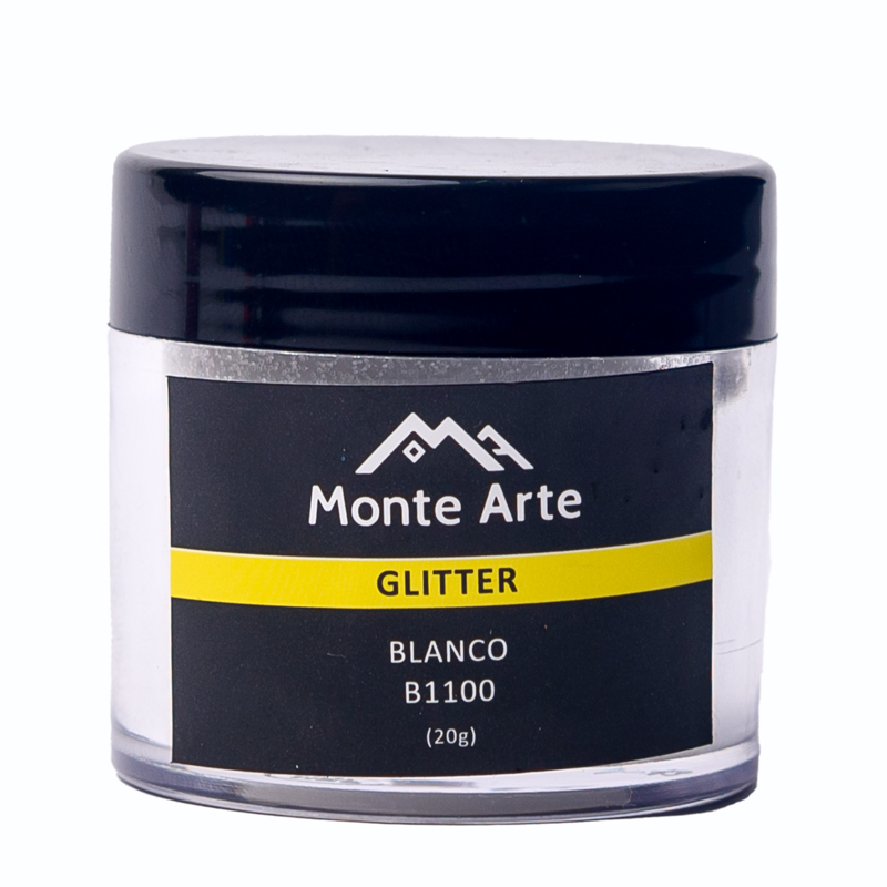 GLITTER MONTEARTE BLANCO 20G