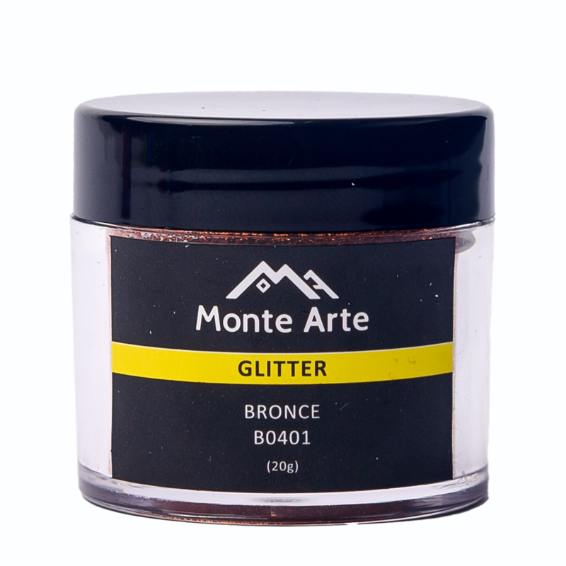 Glitter MONTEARTE bronce 20G
