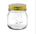 FRASCO TAPA DORADA 300ML