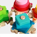JUEGO DIDACTICO DE MADERA COLORFUL 16*16