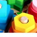 JUEGO DIDACTICO DE MADERA COLORFUL 16*16