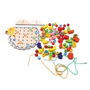 JUEGO DIDACTICO MADERA C/CUERDA 82PC