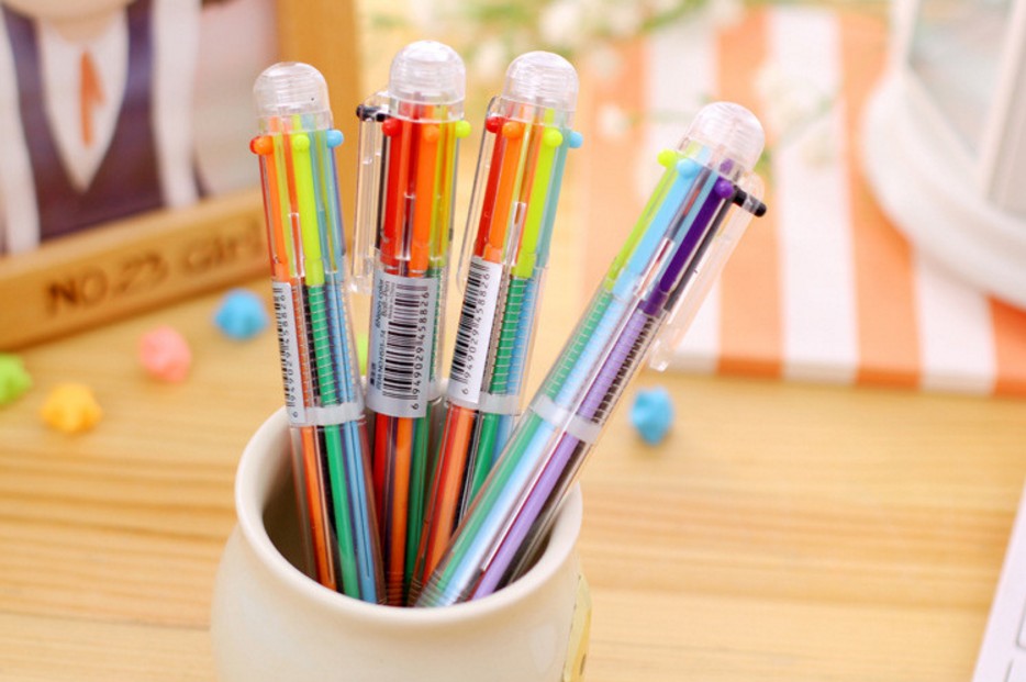 Birome de 6 colores 2pc