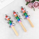 Sonajero Madera Multicolor 1pc