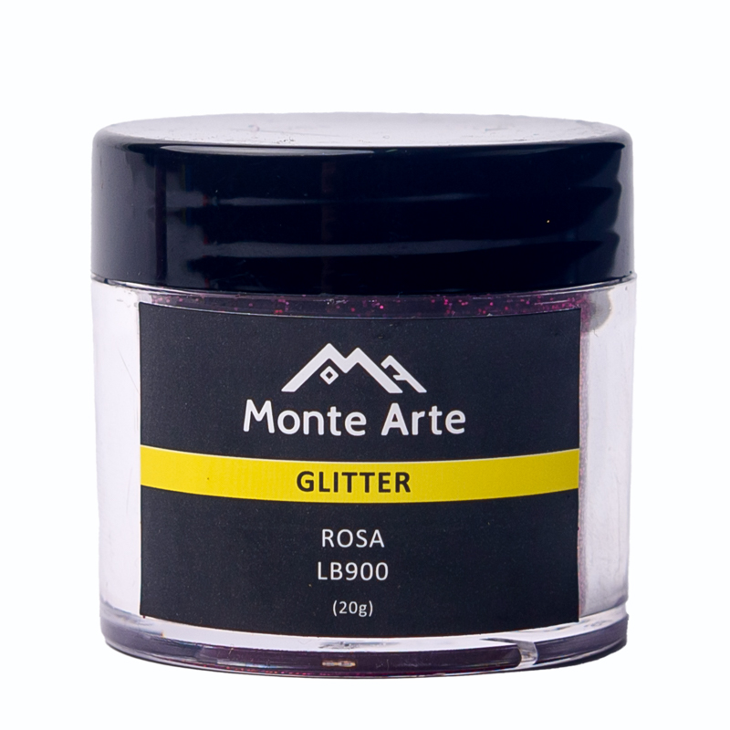 GLITTER MONTEARTE ROSA 20G