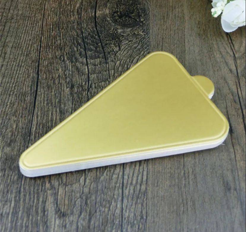 Base triangulo para torta 100pc 12*7cm