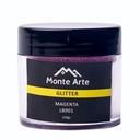 Glitter MONTEARTE magenta 20G