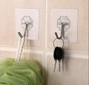 Ganchos con adhesivos GUOLI 3pc