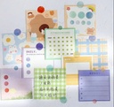 Sticker rendonda creativa 70*140