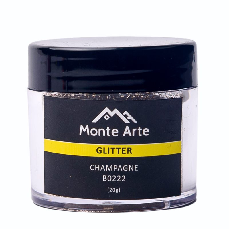 Glitter MONTEARTE champagne 20G