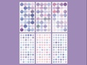Sticker rendonda creativa 70*140