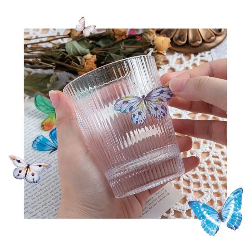 Sticker pvc serie mariposa 40p