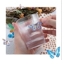 Sticker pvc serie mariposa 40p