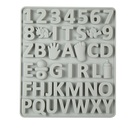 Molde de letras+numeros+pies