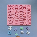 Molde de letras+numeros+pies
