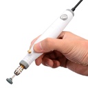 Mini torno +fuente 18v blanco