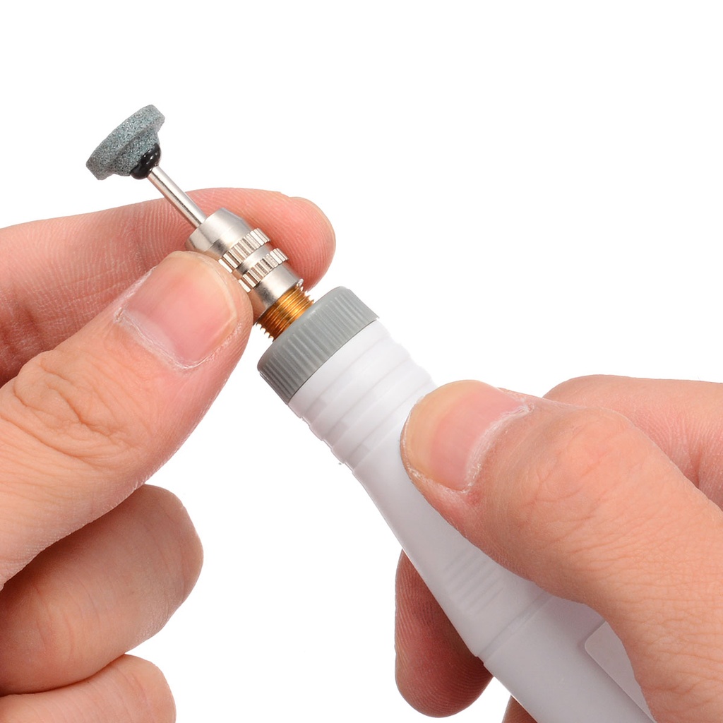 Mini torno +fuente 18v blanco
