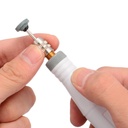 Mini torno +fuente 18v blanco