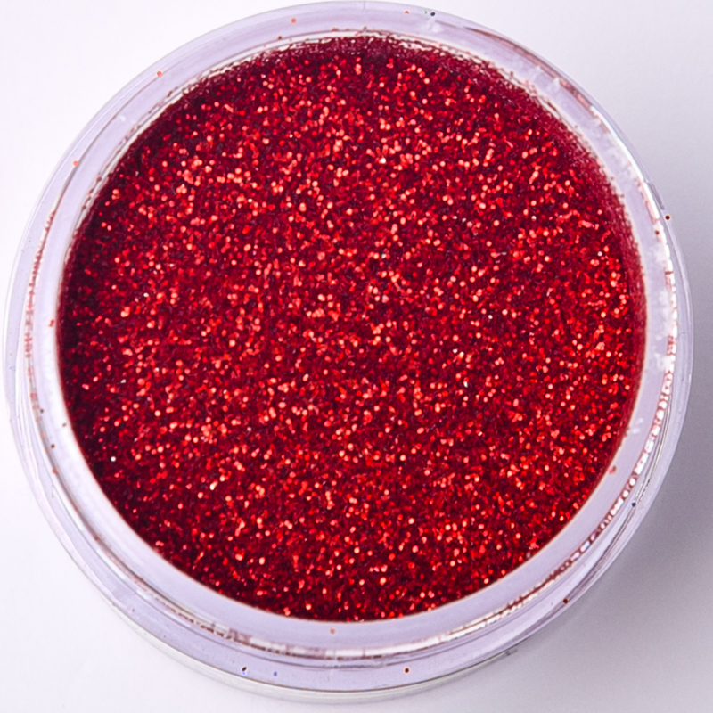 Glitter MONTEARTE rojo laser 20G