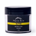 Glitter MONTEARTE NEGRO LUNA 20G