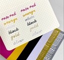 Sticker de letras cursivas en pvc 107*225mm