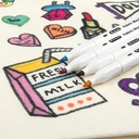 Pincel fabric marker permanente