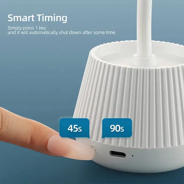 Mini lampara led uv 8led 24w