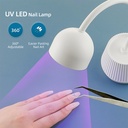Mini lampara led uv 8led 24w