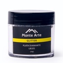 Glitter MONTEARTE PLATA DIAMANTE 20G