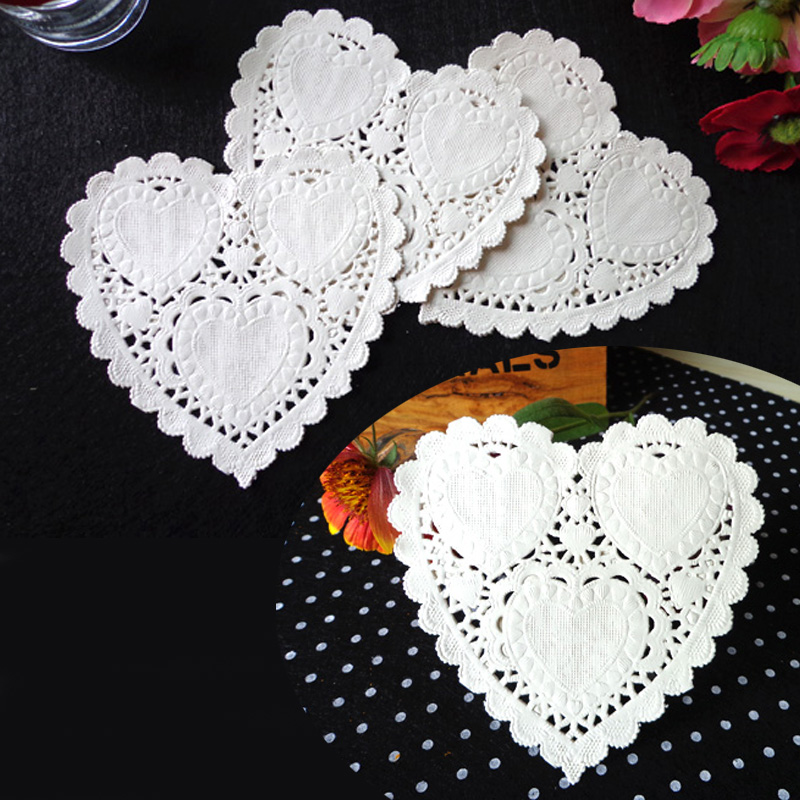 PAPEL P/BOCADITO CORAZON 36PC