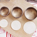 MOLDE DE METAL REDONDO 3PC