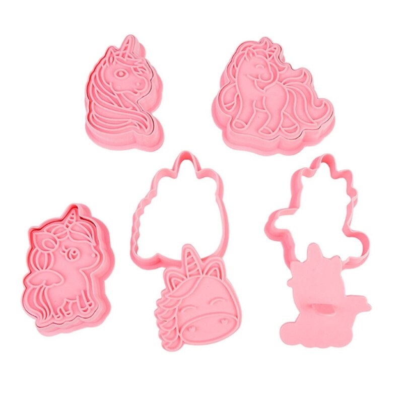 MOLDE UNICORNIO 6PC