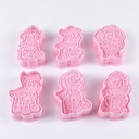 Molde diseño Paw Patrol 6PC
