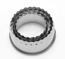Molde de metal  ziczac 3pc