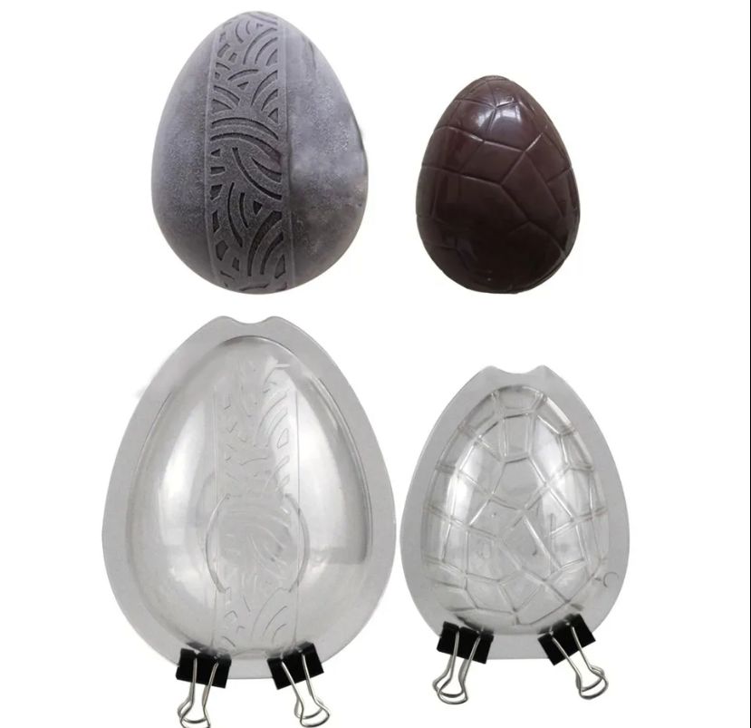 Molde para huevo de pascua 3pc