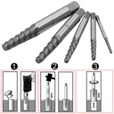 Juejo de extractor de tornillos 10 piezas