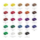 Pintura acrilica madera, vidrio, tela, papel 24pc MOBEE