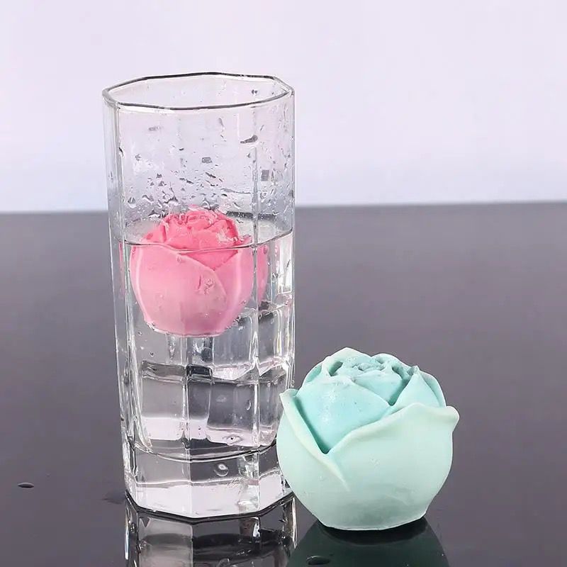 Molde de silicona con forma de rosa 65*60MM