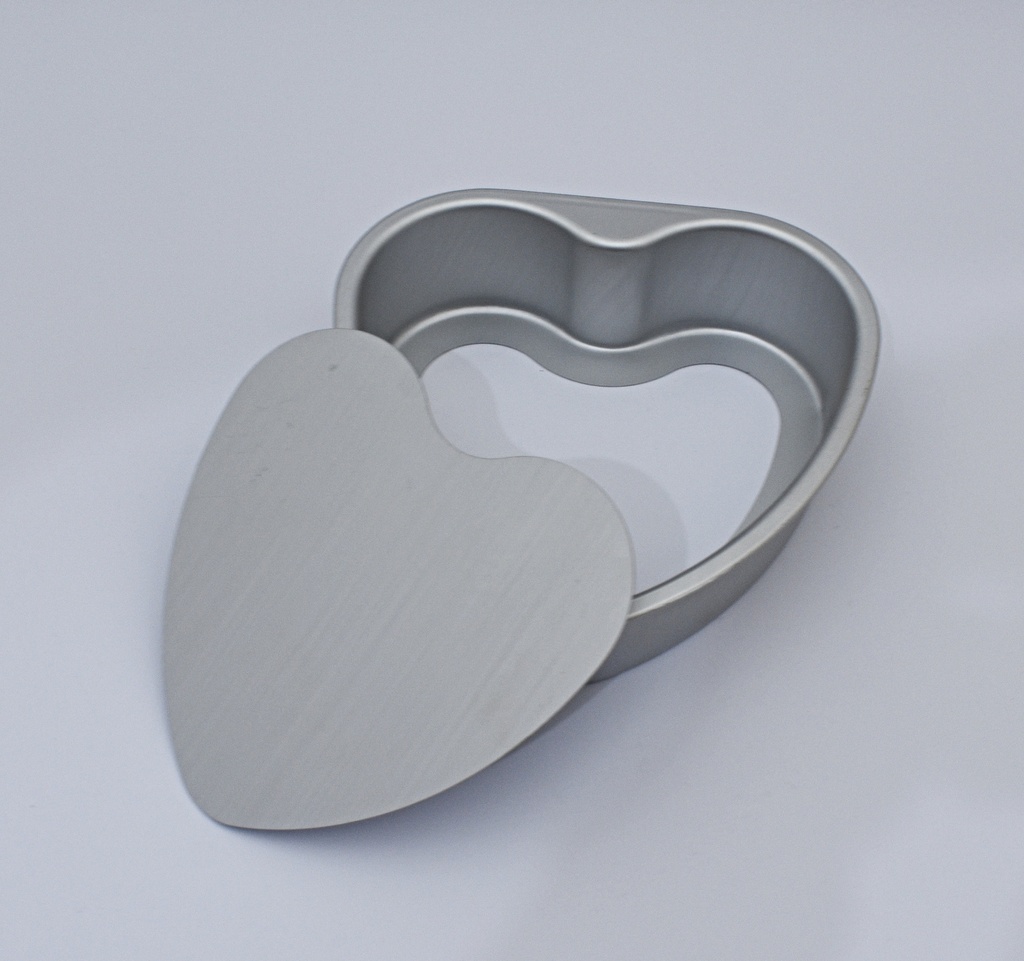 Molde desmontable forma corazón 20cm