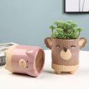Maceta diseño cerdito 10*8cm