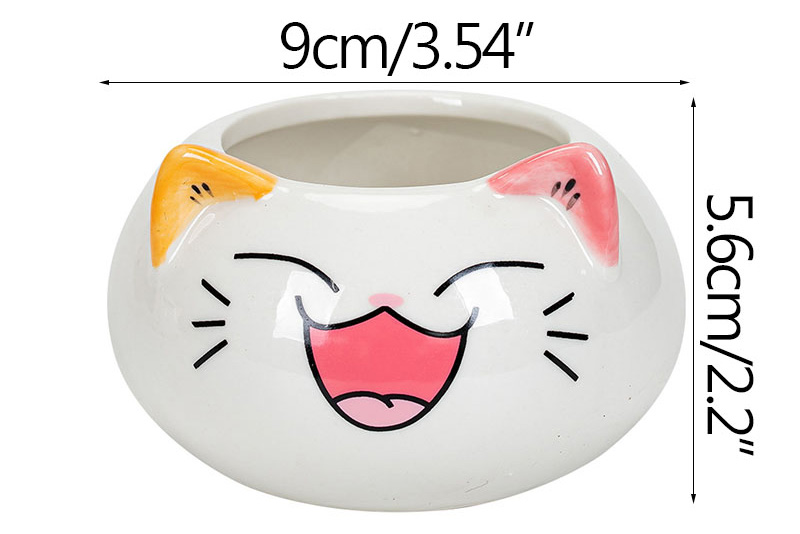 Maceta diseño gatito 10cm