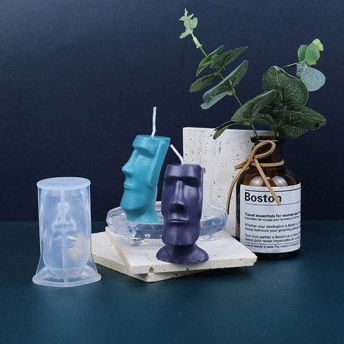 Molde de silicona  Moai 50*73mm
